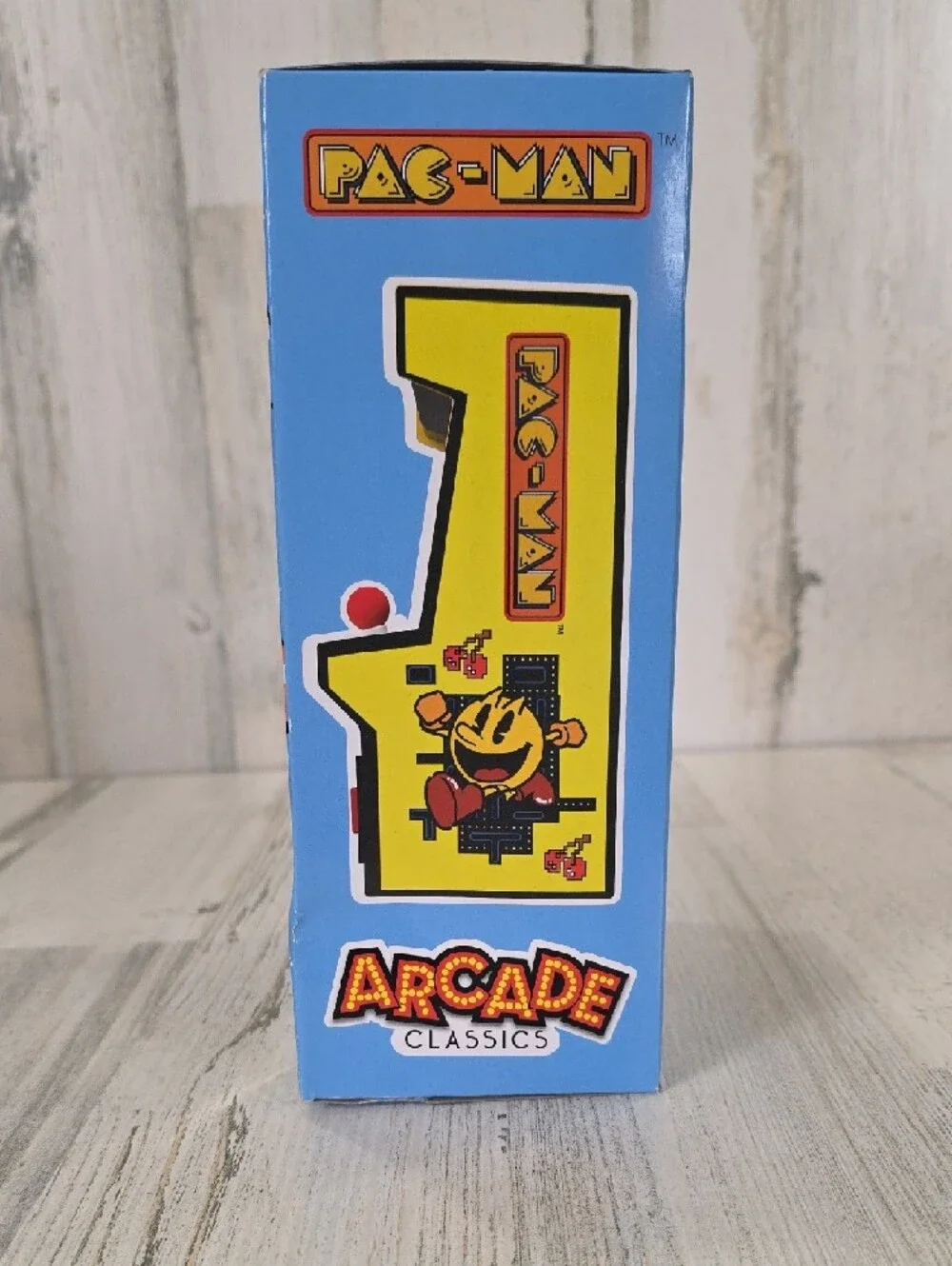 Pac-Man Mini Arcade Console Yellow & Black Retro Handheld NEW